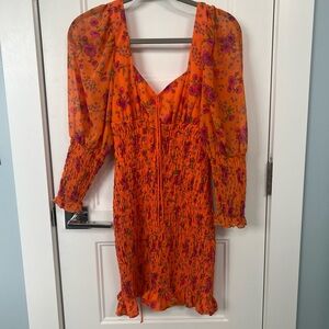 For Love & Lemons Peony Mini Dress